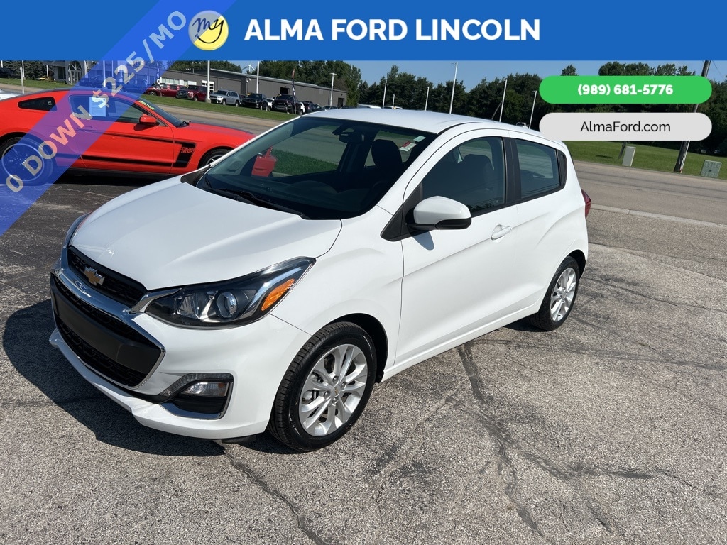 Used 2021 Chevrolet Spark 1LT with VIN KL8CD6SA3MC742559 for sale in Alma, MI