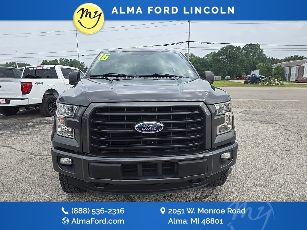 Used 2016 Ford F-150 XLT with VIN 1FTEW1EG6GFC57929 for sale in Alma, MI