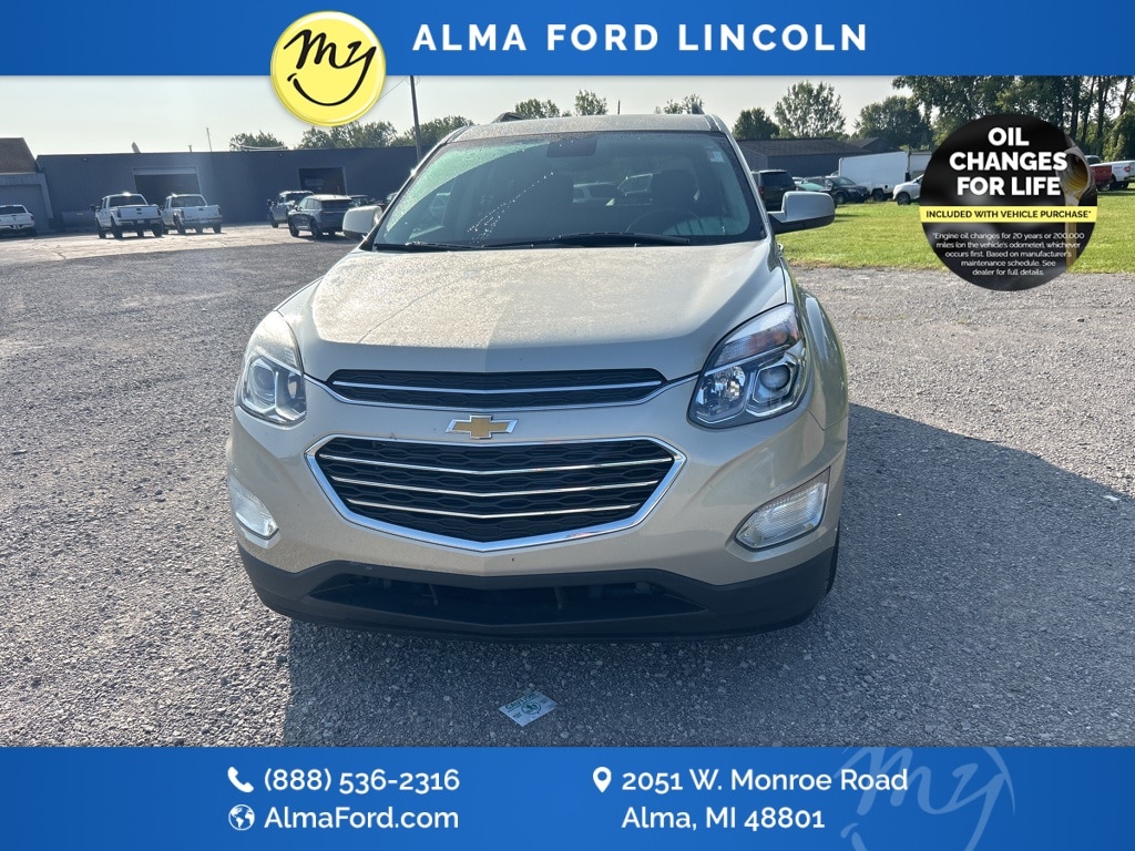 Used 2016 Chevrolet Equinox LT with VIN 2GNALCEK3G1158989 for sale in Alma, MI