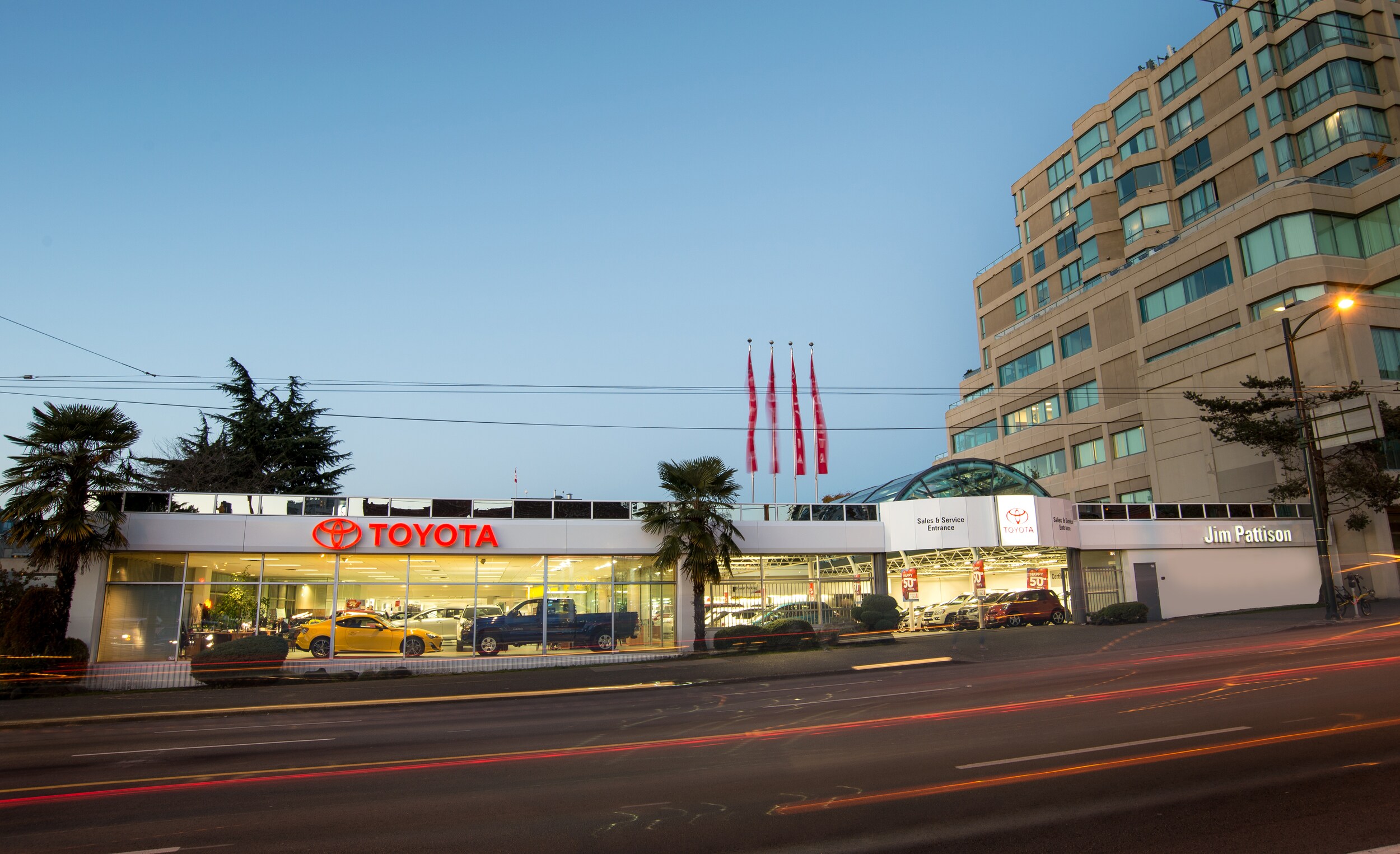 Jim Pattison Toyota Downtown Vancouver | Toyota Dealership Vancouver
