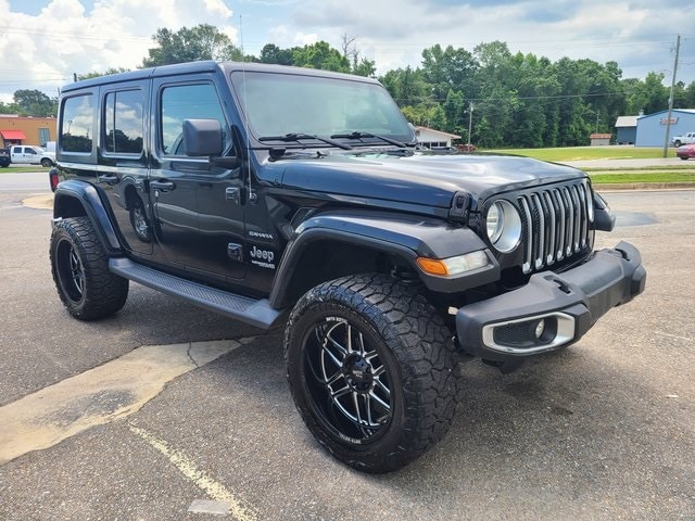 Used 2019 Jeep Wrangler Unlimited Sahara with VIN 1C4HJXEN4KW542120 for sale in Brewton, AL