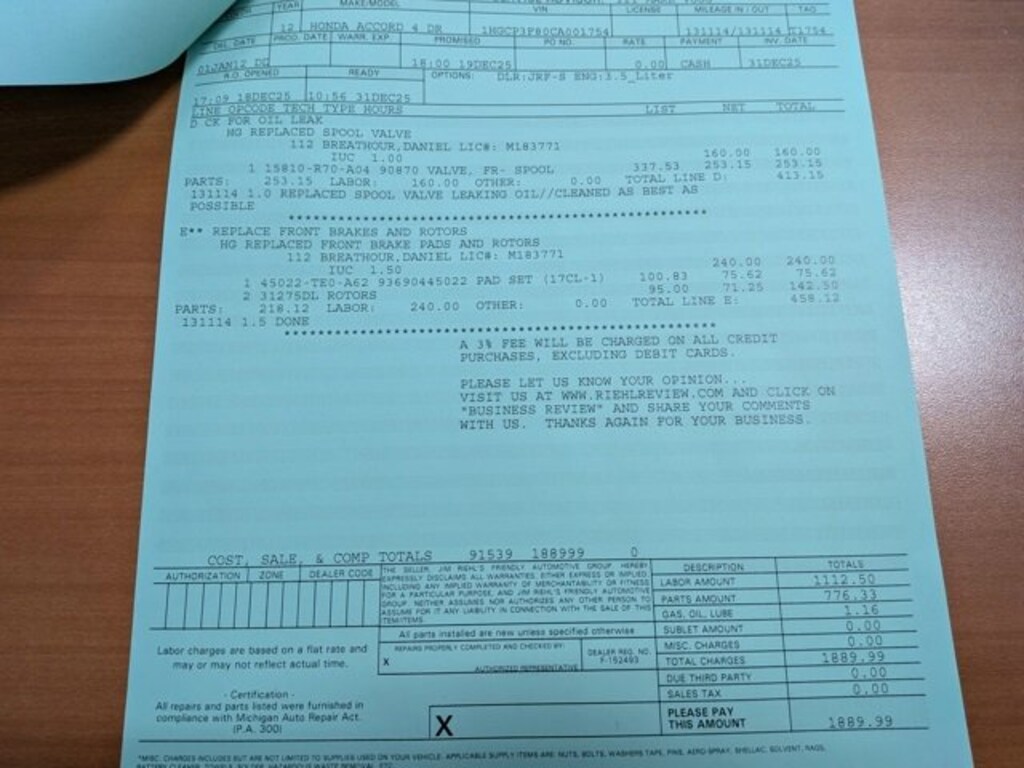 Used 2012 Honda Accord Sdn EX-L