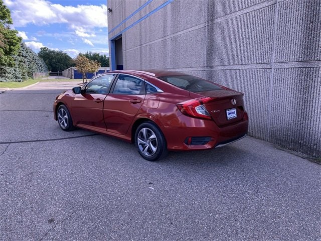 Used 2021 Honda Civic LX with VIN 2HGFC2F65MH527804 for sale in Clinton Township, MI