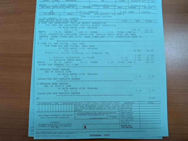 1FBAX2Y89RKA11638