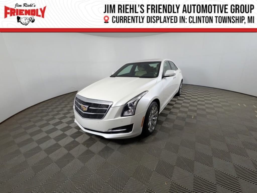 Used 2018 CADILLAC ATS Luxury AWD Car