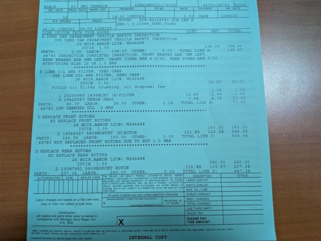 Used 2020 GMC Terrain SLE SUV