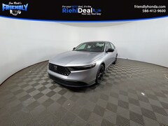 New 2025 Honda Accord SE Sedan 1HGCY1F42SA067087 for Sale in Clinton Township, MI at Jim Riehl's Friendly Honda
