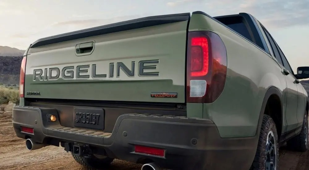 2026 Honda Ridgeline rear view angle
