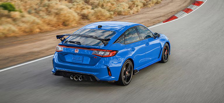 2026 honda civic type r boost blue pearl