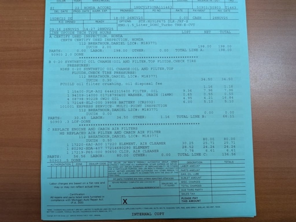 Used 2022 Honda Accord Sport 1.5T Sedan