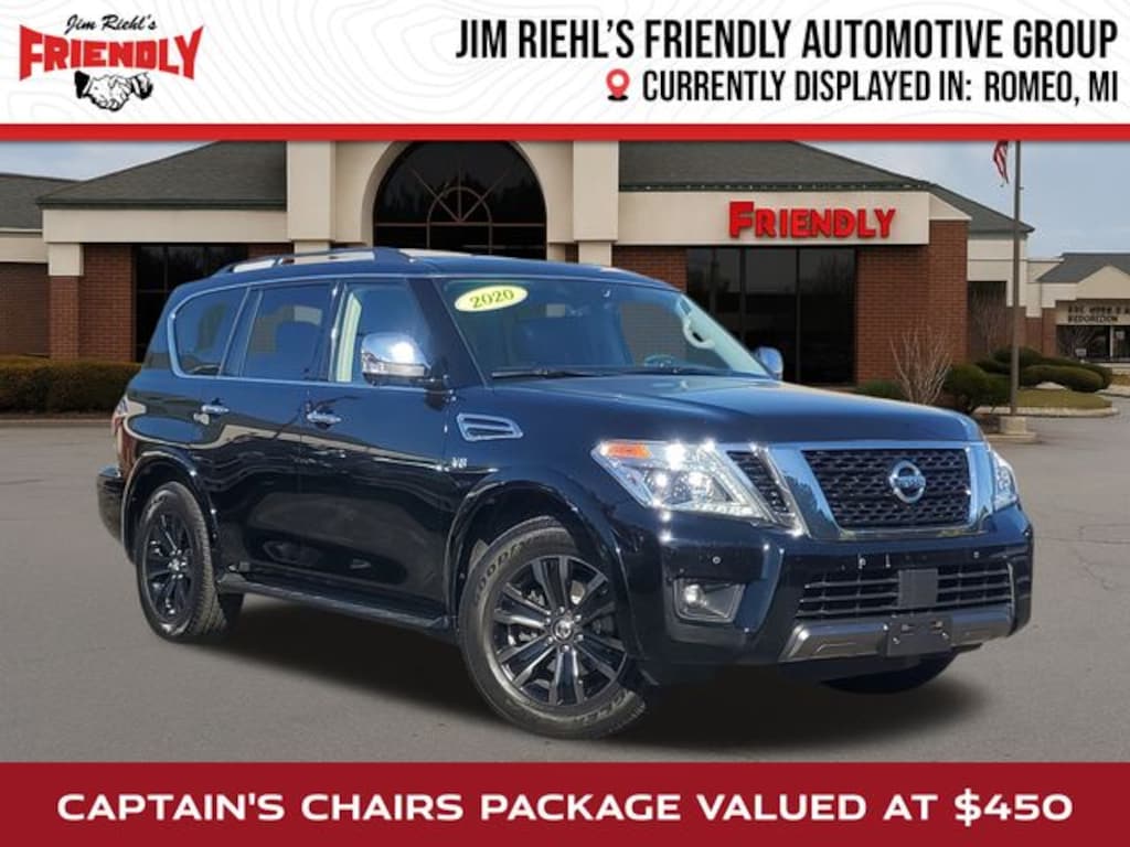 Used 2020 Nissan Armada Platinum SUV