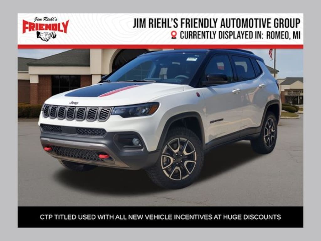New 2026 Jeep Compass Trailhawk Sport Utility