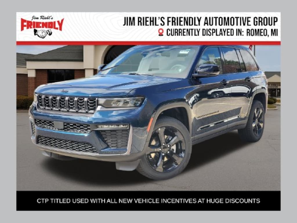 New 2026 Jeep Grand Cherokee Limited Sport Utility
