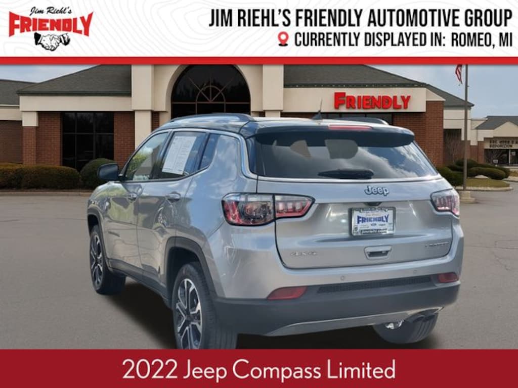 Used 2022 Jeep Compass Limited SUV