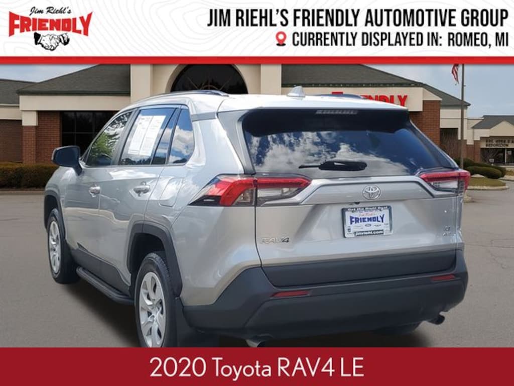 Used 2020 Toyota RAV4 LE SUV