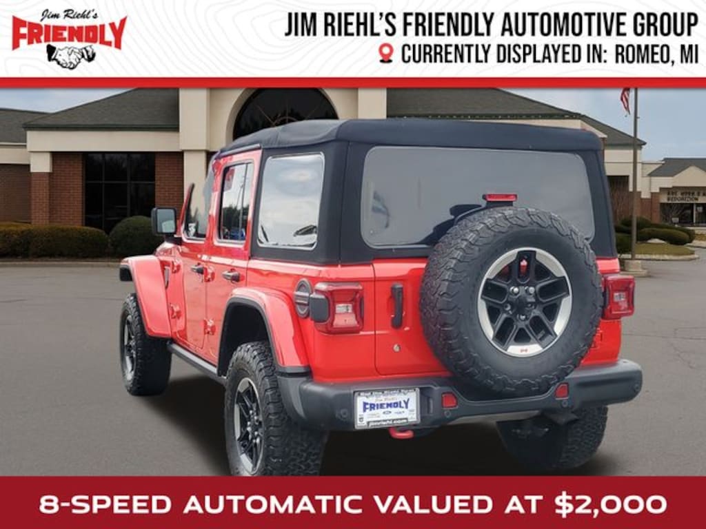 Used 2018 Jeep Wrangler Unlimited Rubicon 4x4 SUV