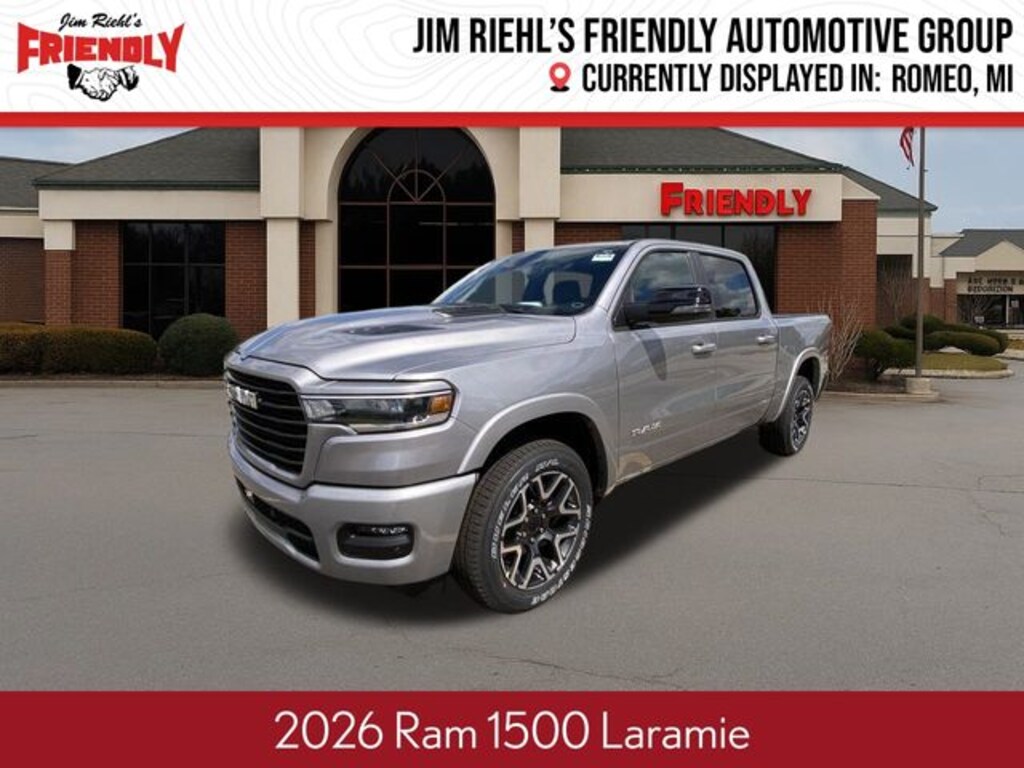 New 2026 Ram 1500 Laramie Pickup