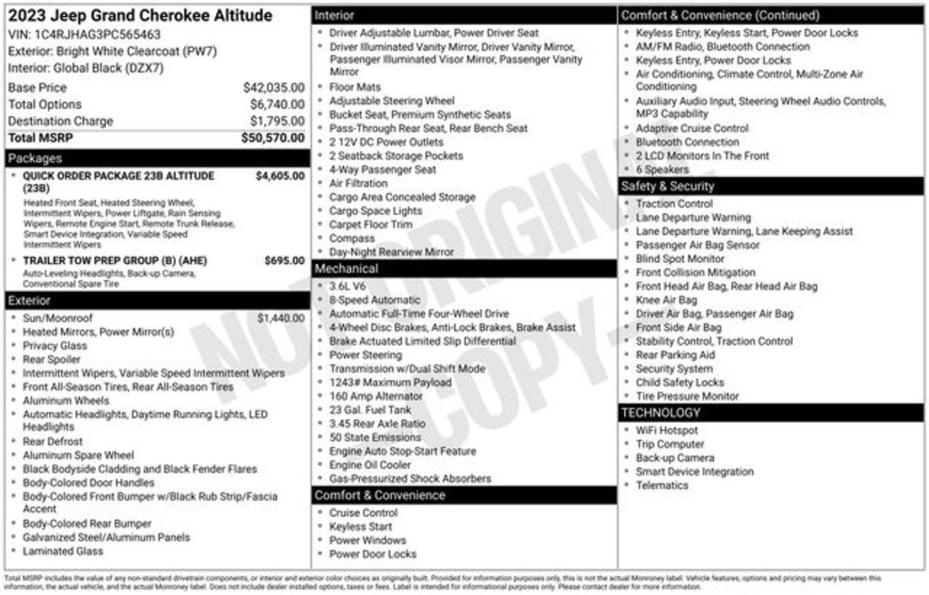 Used 2023 Jeep Grand Cherokee Laredo SUV