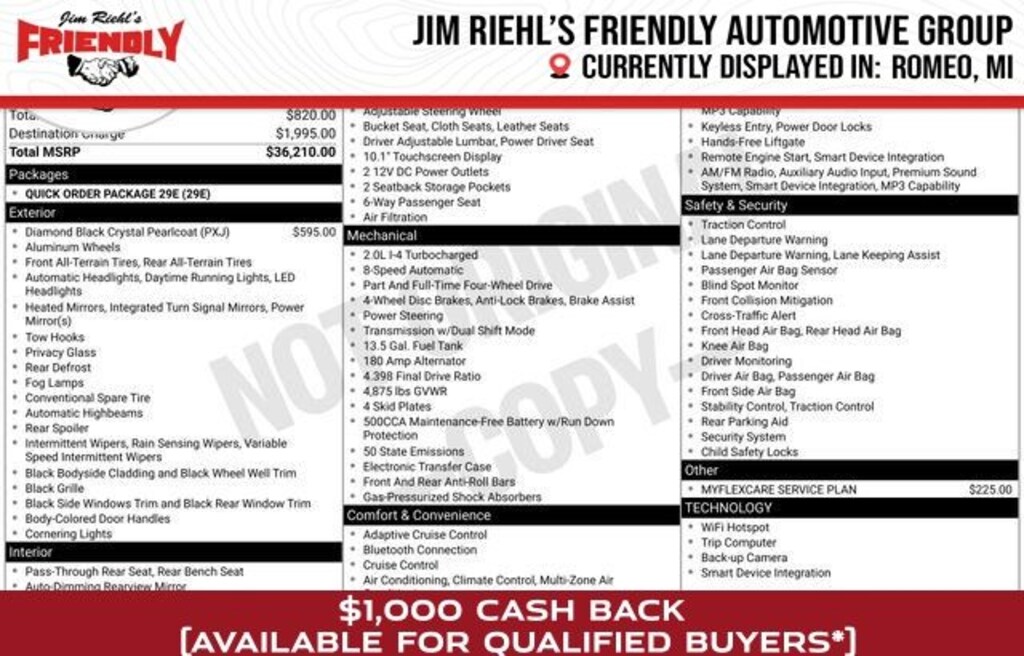 New 2026 Jeep Compass Trailhawk Sport Utility