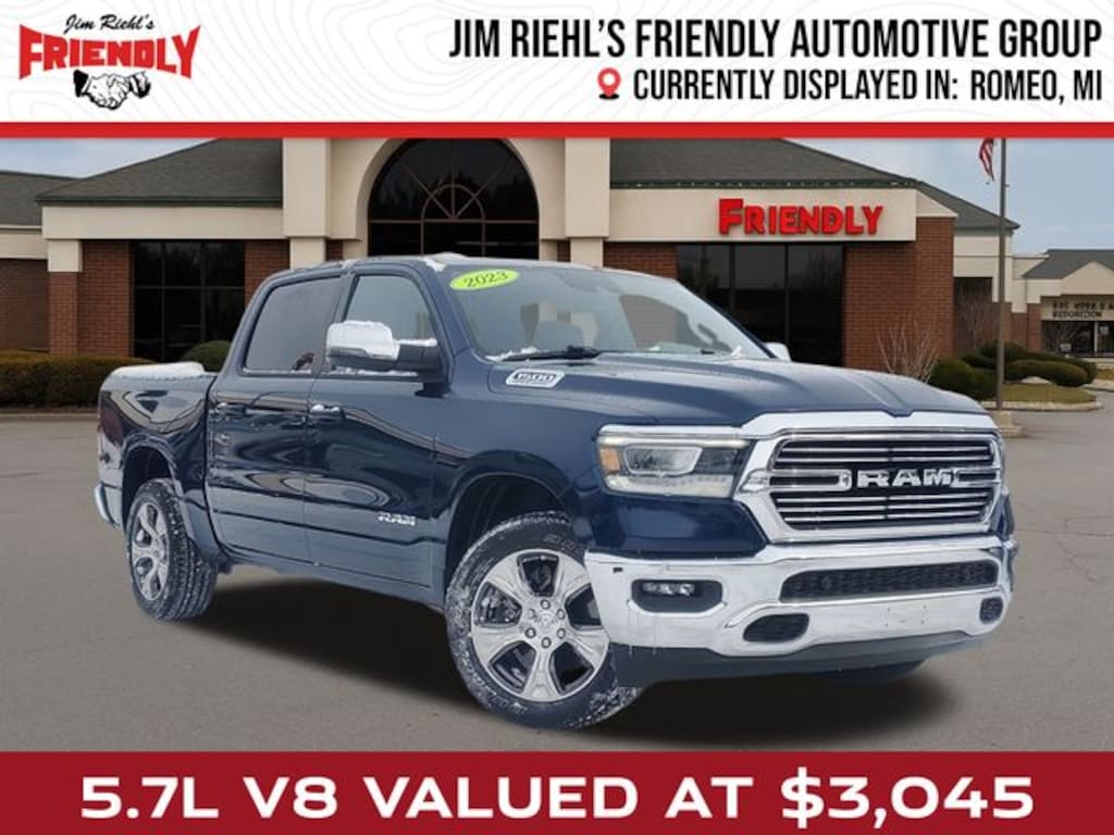 Used 2023 Ram 1500 Laramie Truck Crew Cab