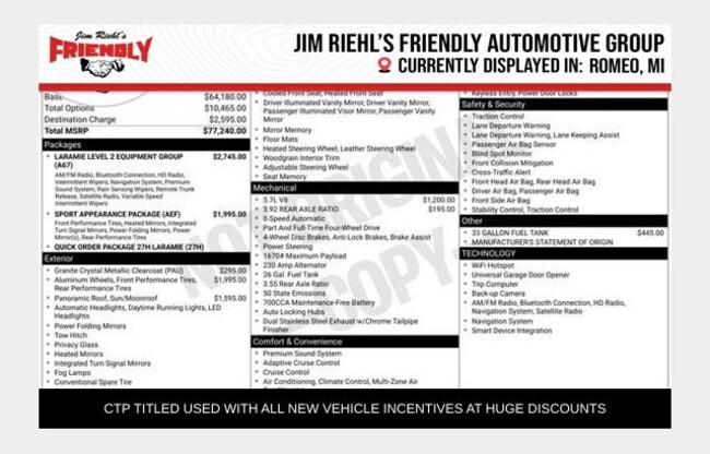 2026 Ram 1500 Laramie Pickup