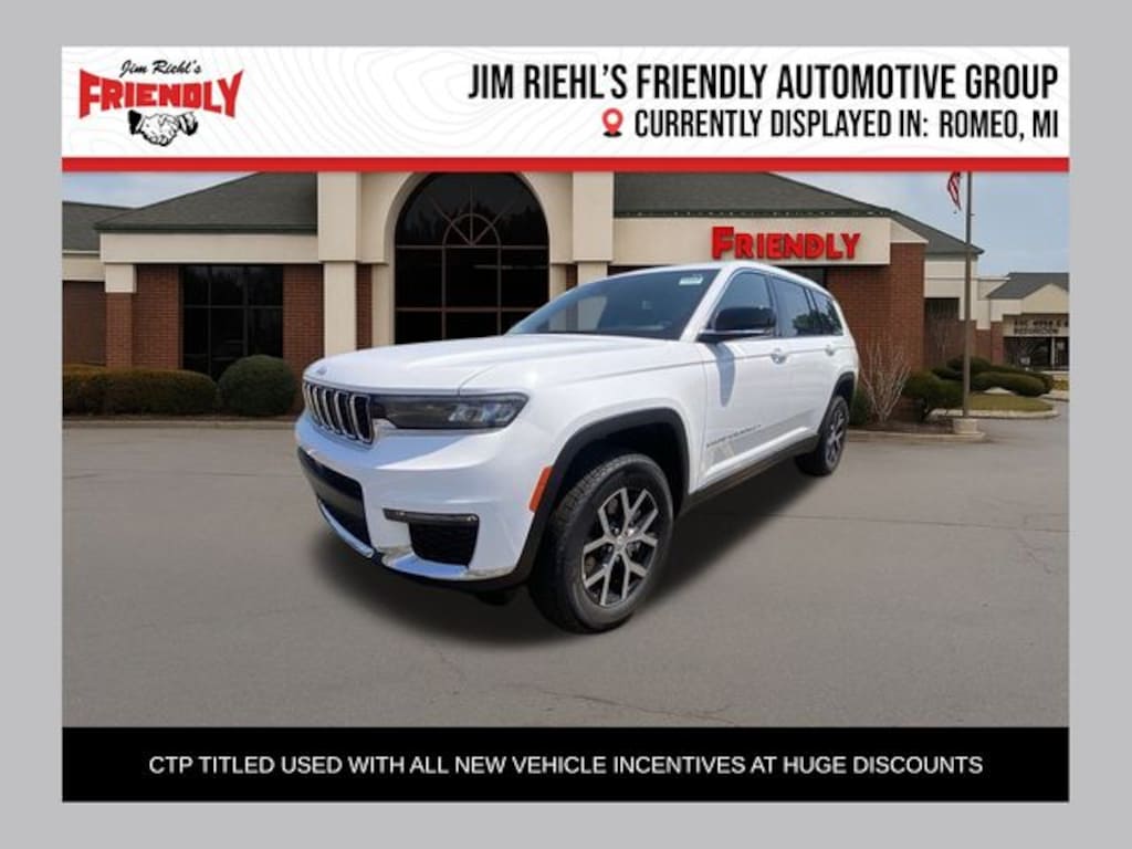 New 2025 Jeep Grand Cherokee L Limited Sport Utility