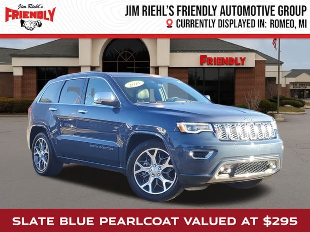 Used 2021 Jeep Grand Cherokee Overland SUV