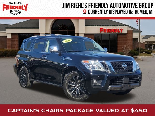 2020 Nissan Armada Platinum's photo