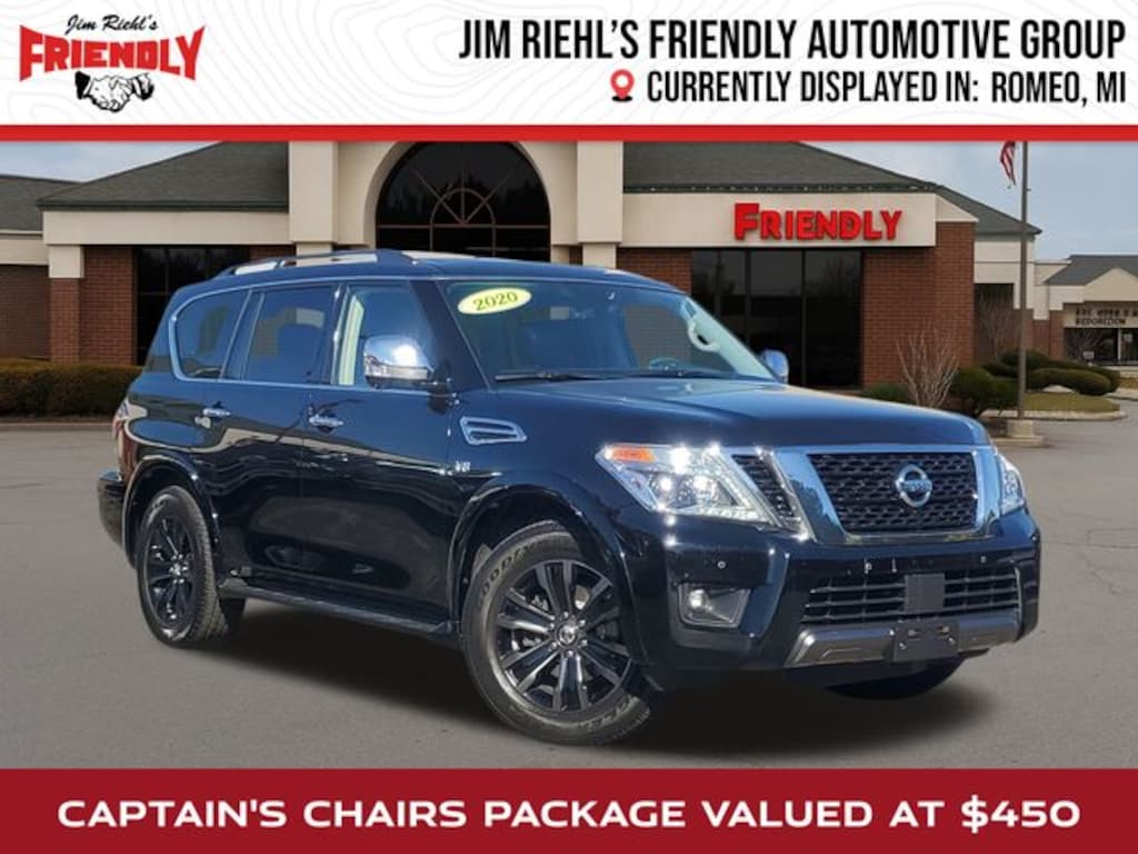 Used 2020 Nissan Armada Platinum SUV