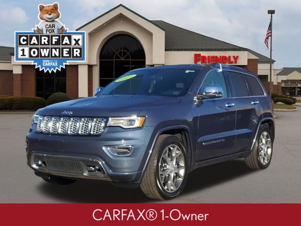 Used 2021 Jeep Grand Cherokee Overland SUV