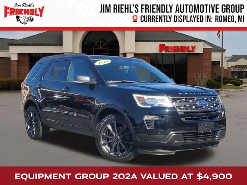 Used 2018 Ford Explorer XLT SUV