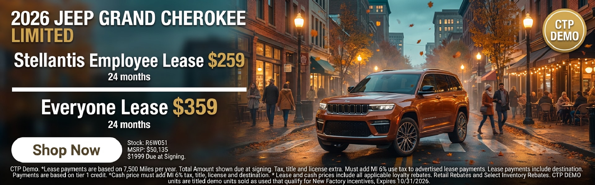 2026 Jeep Grand Cherokee Limited Offer