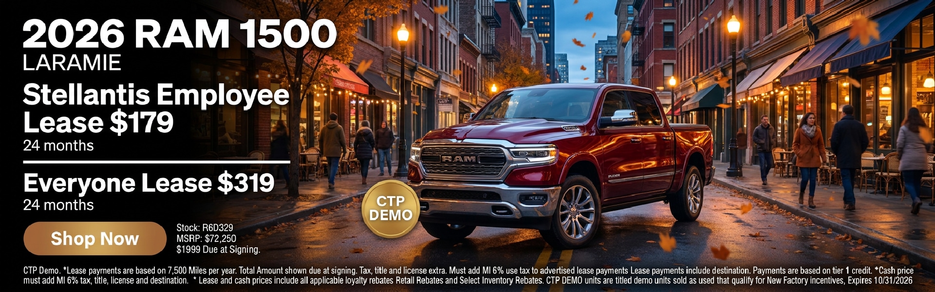 2026 Ram 1500 Laramie Offer