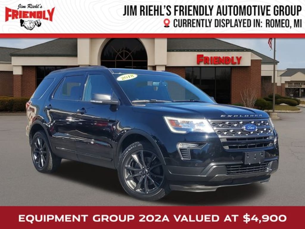 Used 2018 Ford Explorer XLT SUV