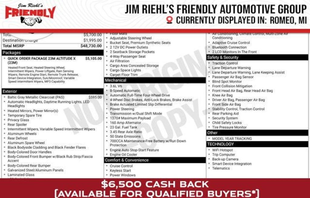 New 2025 Jeep Grand Cherokee L Laredo Sport Utility