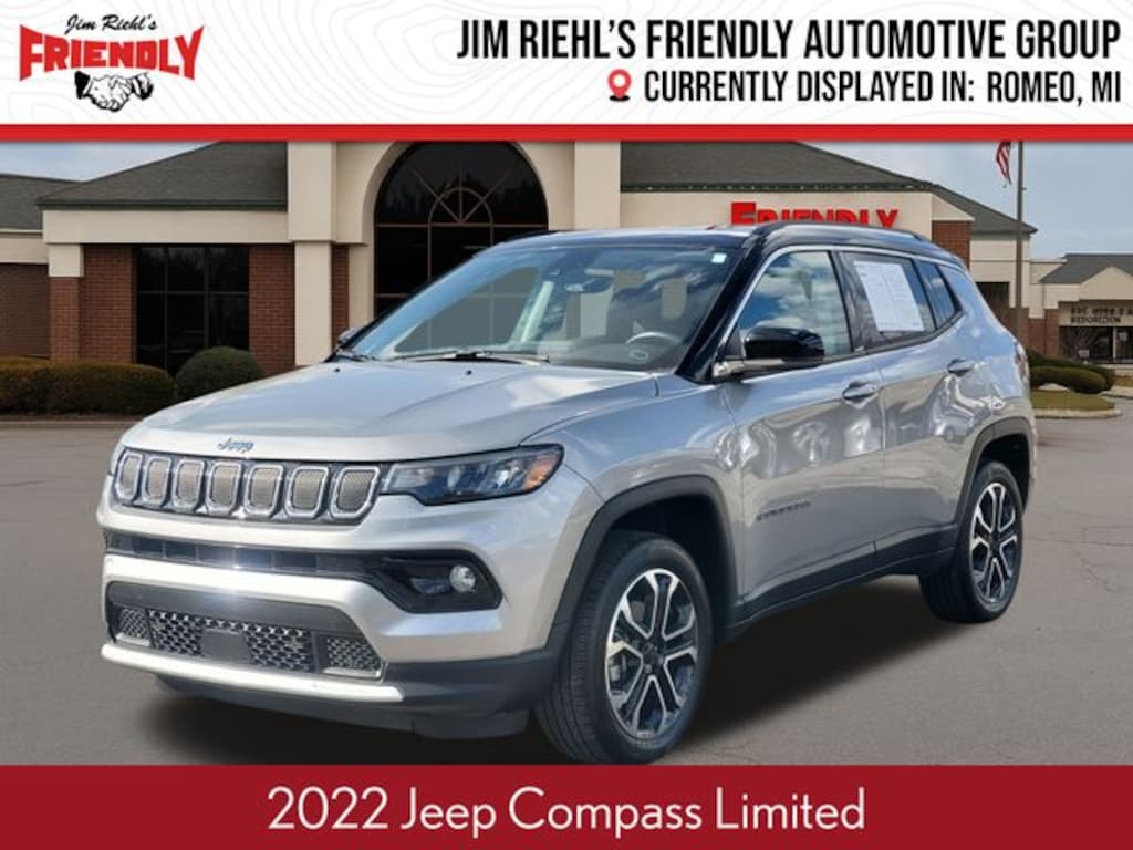 Used 2022 Jeep Compass Limited SUV
