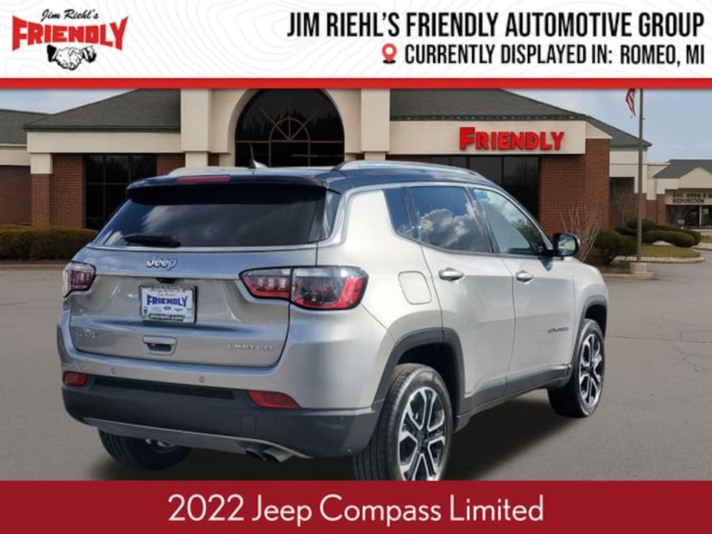 Used 2022 Jeep Compass Limited SUV