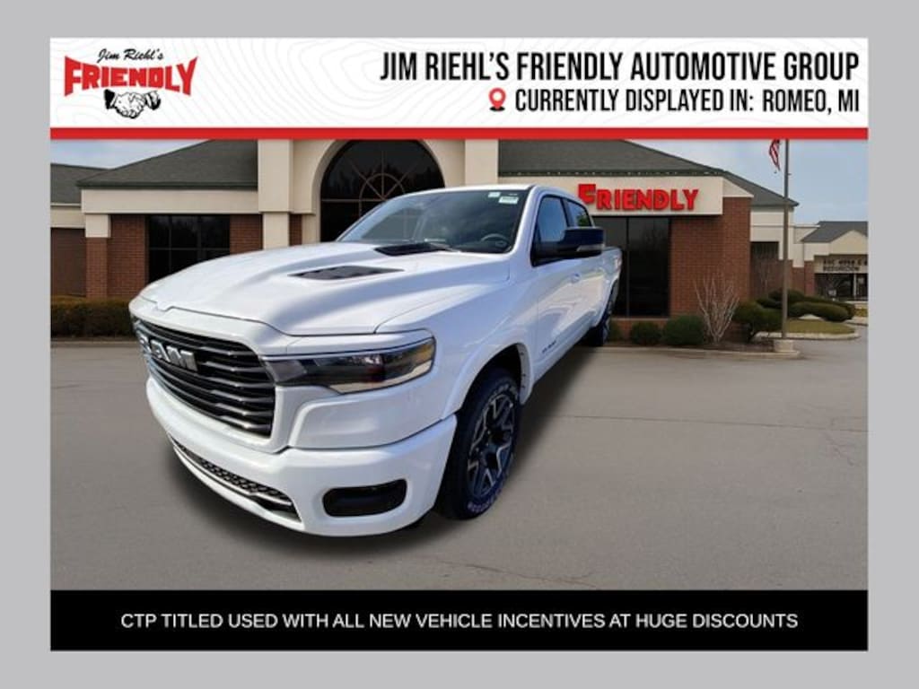 New 2026 Ram 1500 Laramie Pickup