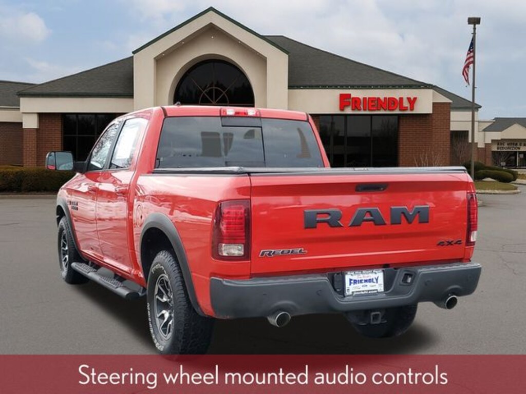 Used 2017 Ram 1500 Rebel Truck Crew Cab