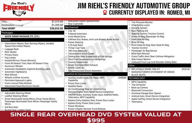 2018 Chrysler Pacifica Touring L's photo