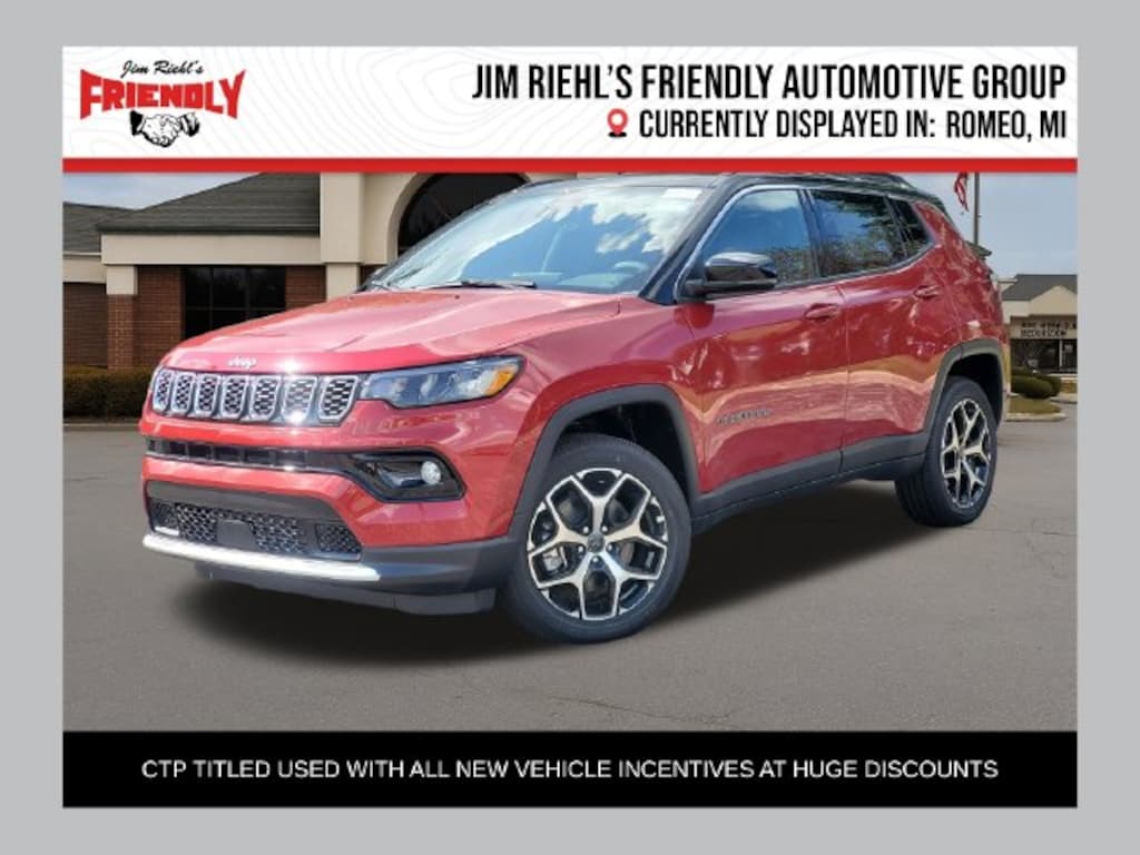 New 2026 Jeep Compass Limited Sport Utility