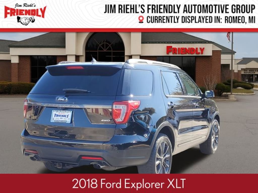 Used 2018 Ford Explorer XLT SUV