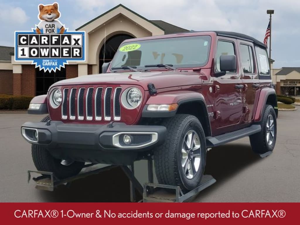 Used 2022 Jeep Wrangler Unlimited Sahara SUV