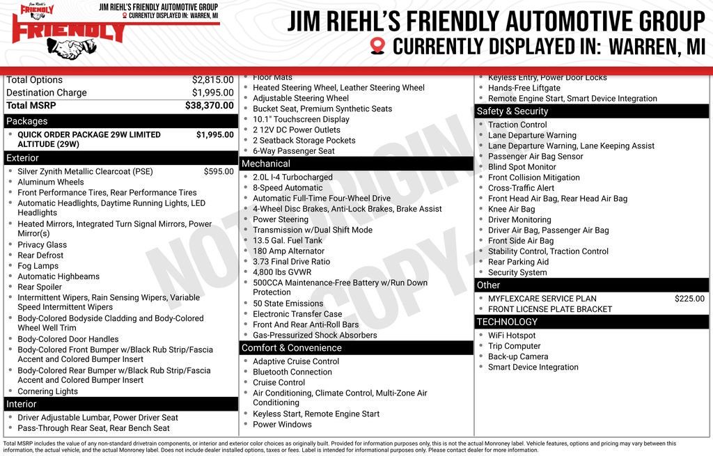 2026 Jeep Compass Limited Altitude 4X4's photo