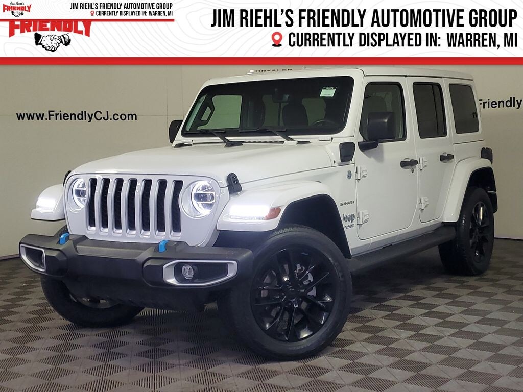 Used 2022 Jeep Wrangler Unlimited 4xe Sahara SUV