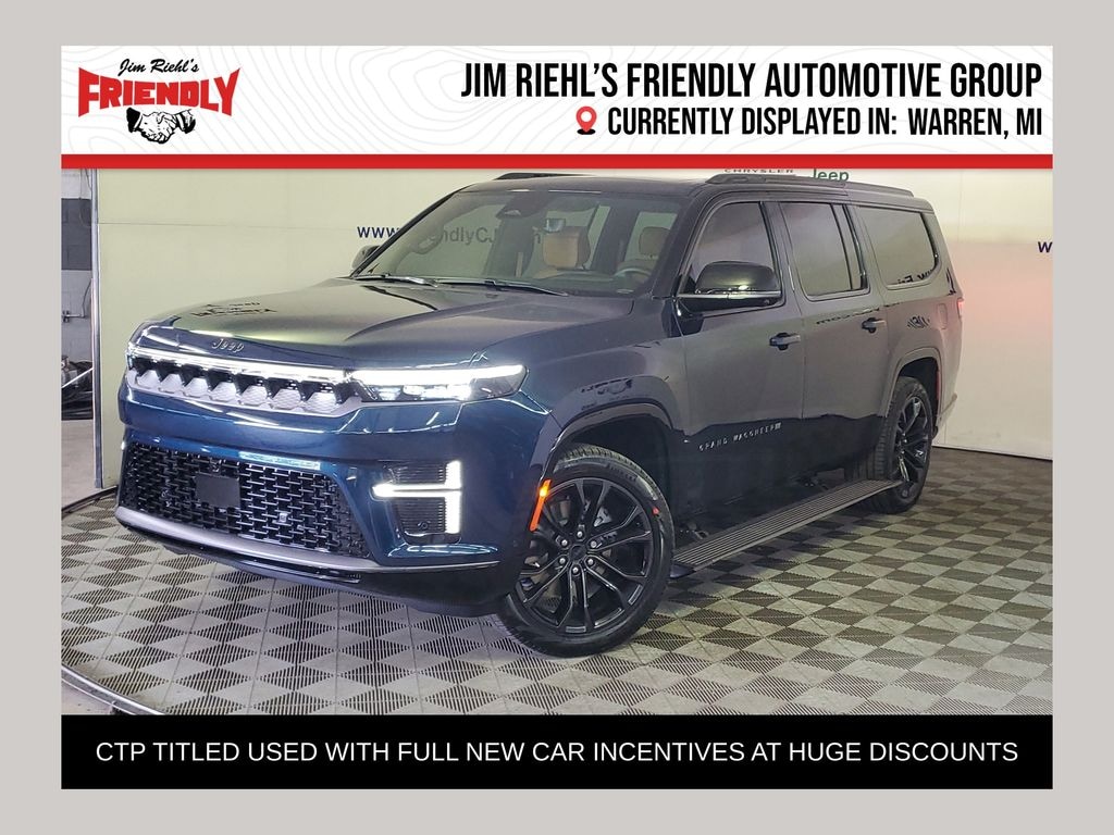 New 2026 Jeep Grand Wagoneer L Summit Sport Utility