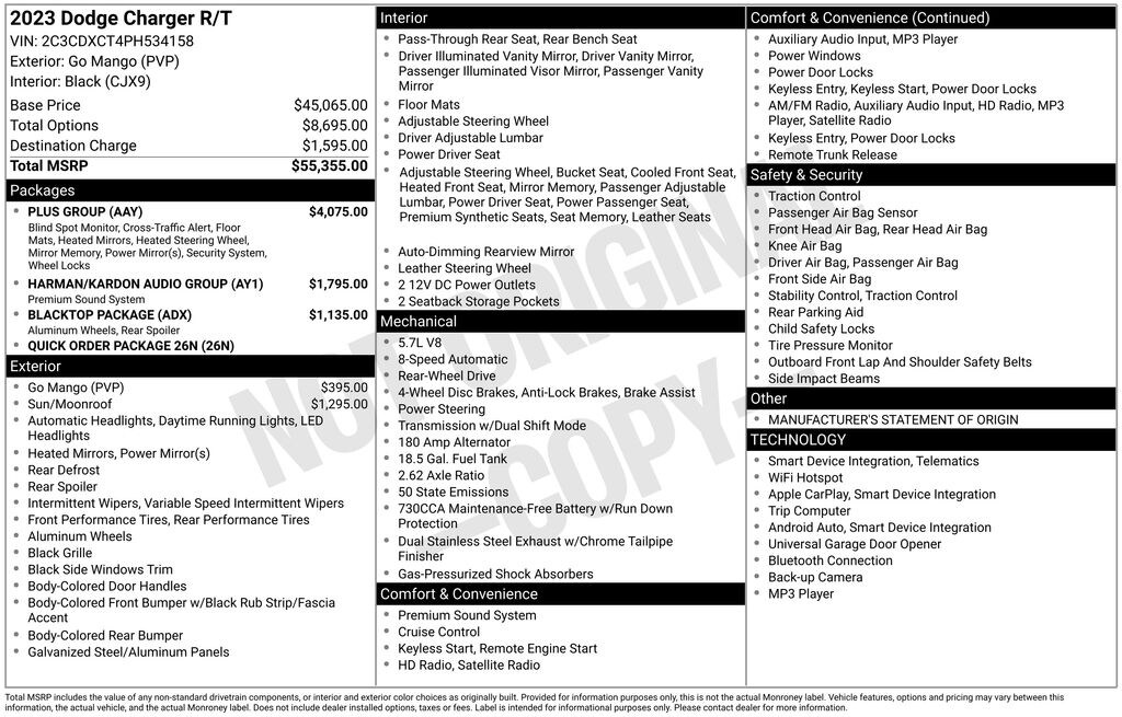 Used 2023 Dodge Charger R/T Sedan