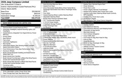2026 Jeep Compass Limited Sport Utility