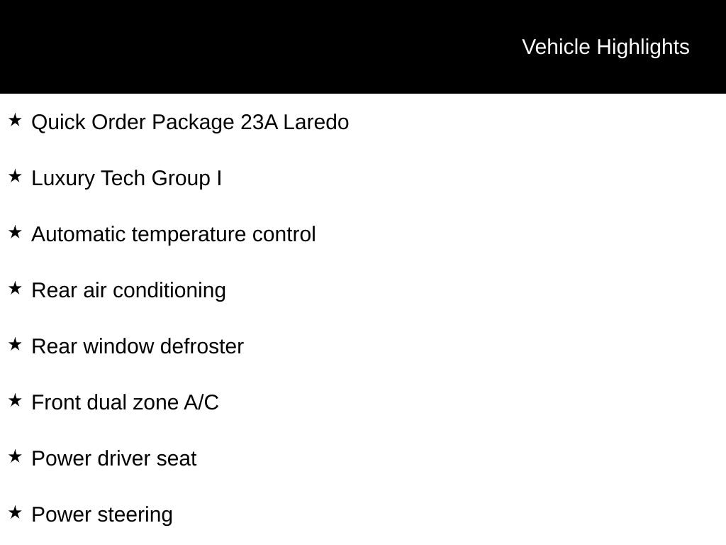 Used 2023 Jeep Grand Cherokee L Laredo SUV