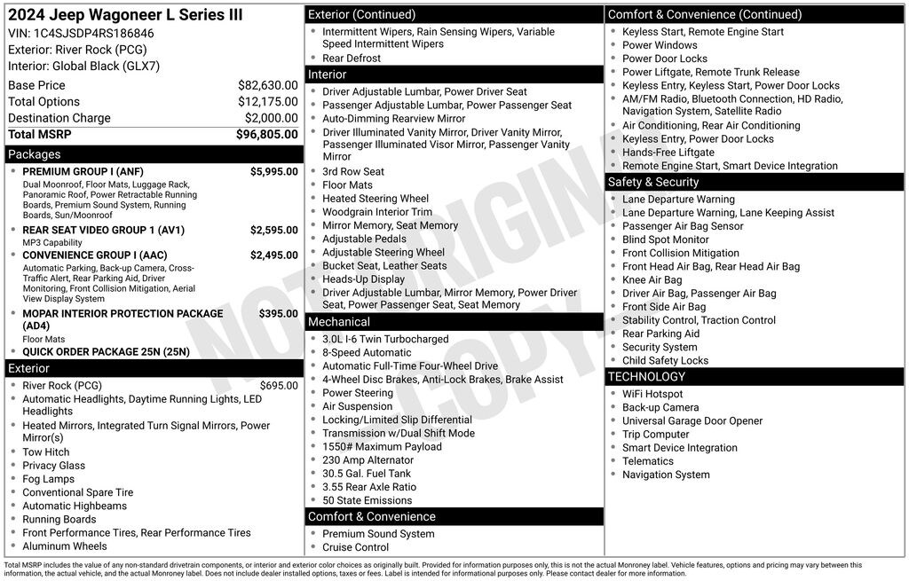 Used 2024 Jeep Wagoneer L Series III SUV